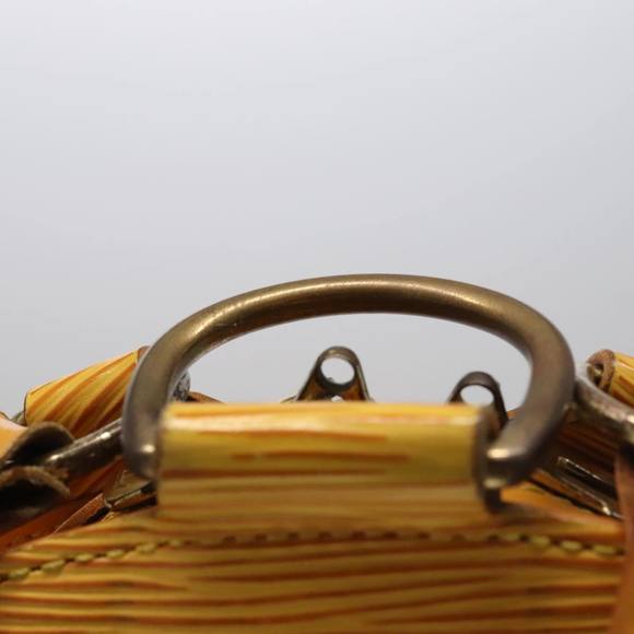 LOUIS VUITTON Epi Mabillon Backpack Yellow M52239 LV Auth 99276 - Picture 15 of 16